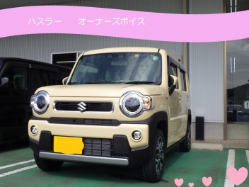 ハスラー　安定感があって乗りやすい♪