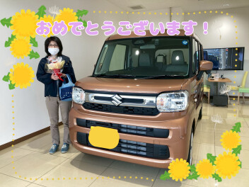 スペーシアをご納車しました！