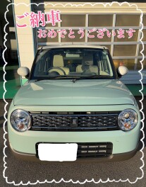 ラパンご納車いたしました！