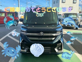スペーシアカスタム納車しました！！☆