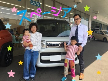 スペーシアご納車！