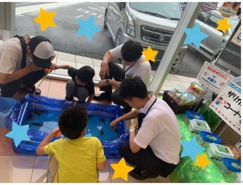 明日もザリガニ釣り開催します！