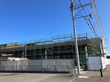 足場組立中(*'ω'*)♡