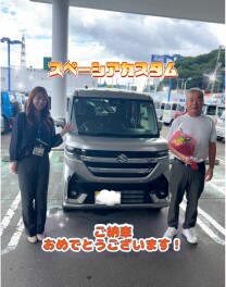 スペーシアカスタム★ご納車おめでとうございます★