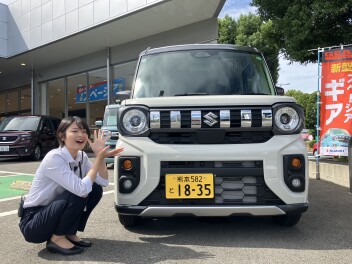 試乗車の紹介です！
