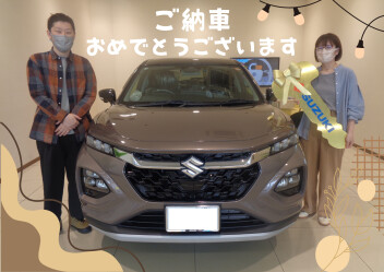ご納車おめでとうございます★【フロンクス】