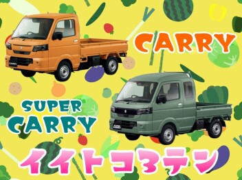 **軽トラと言ったらスズキでしょ！**