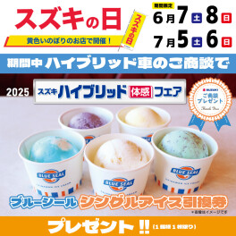 今週末はスズキの日！