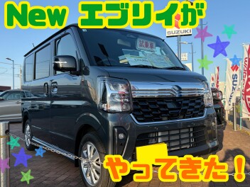 NEW試乗車到着！エブリイワゴン☆