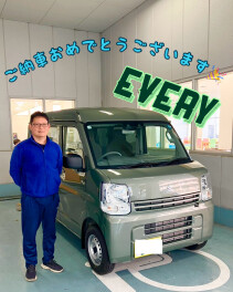 Ｋ様エブリイご納車☆