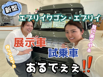 新型エブリイワゴンあるでぇぇ！