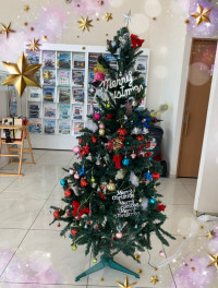 クリスマスツリー飾りました～～～(^_^)/