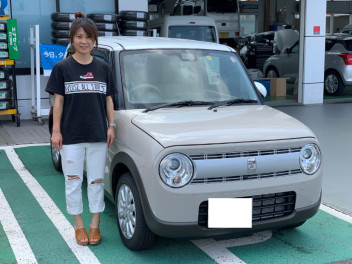 Ｋ様、ラパンのご納車おめでとうございます☆