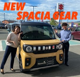 新型スペーシアギア誕生！！☆彡