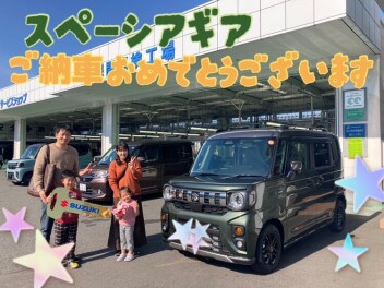 スペーシアギアご納車です！！