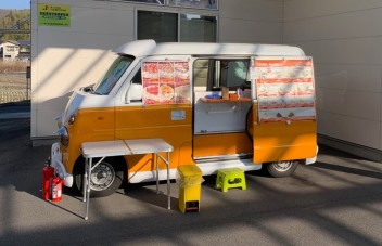 週末情報！クレープキッチンカーが今週末（17日土曜日）にもやってくる！！