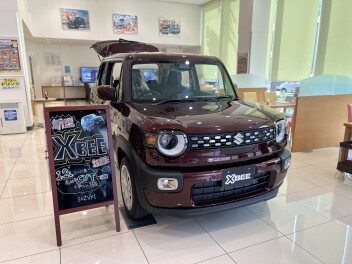 新型クロスビー試乗車＆展示車入りました～～週末は誕生展示会開催です～～