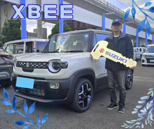 白×黒のクロスビー納車しました☆彡