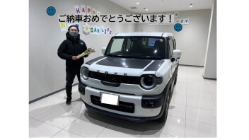 クロスビーのご納車おめでとうございます！