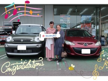 タフカーキのクロスビーご納車ありがとうございました！