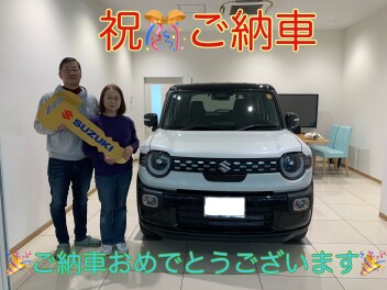 新型クロスビーご納車です♪