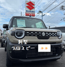 新型クロスビーここ良いね！！