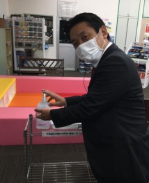 コロナウイルス対策～宇治店Ver～