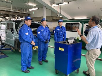 いよいよサービスマン新人研修完了！