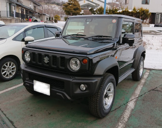 ジムニーシエラを納車させていただきました