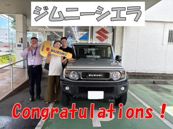 H様　ジムニーシエラ納車！！Congratulations！！