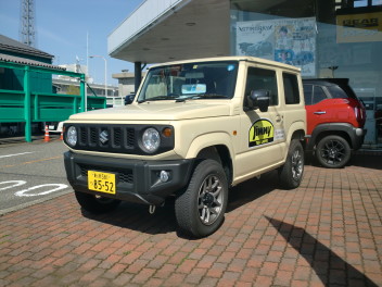 ジムニーをご試乗していただきました☆