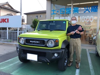 ジムニーシエラご納車しました！