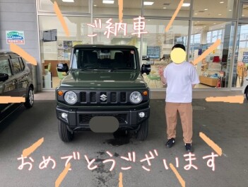 ジムニーご納車おめでとうございます！