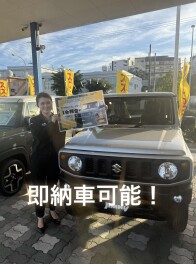 ５型ジムニー即納車可能！！
