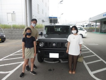 ジムニーご納車－－－－！！