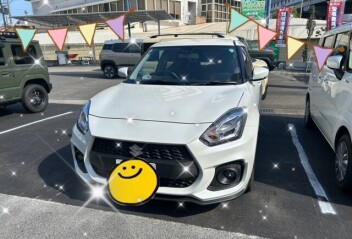 スイフトスポーツ納車しました！