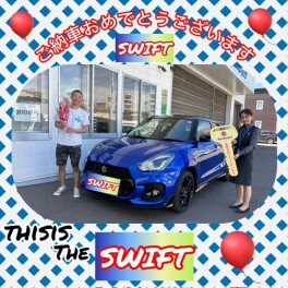 【スイフトスポーツ　ファイナルエディション】ご納車おめでとうございます☆