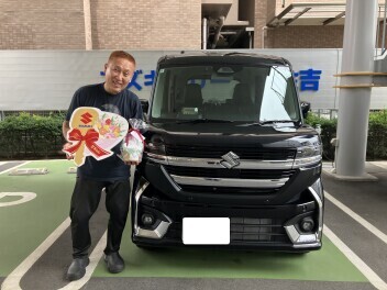 スペ－シアカスタム　ご納車しました！！