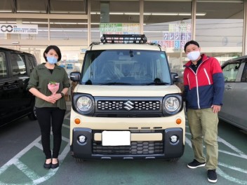 スペーシアギアご納車おめでとうございます！！