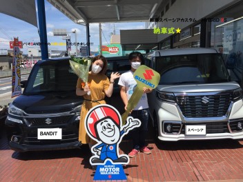Ｋ様スペーシアカスタム★ご納車式
