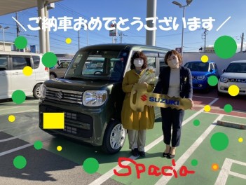 スペーシアご納車です！