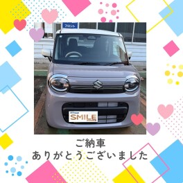 ワゴンRスマイルご納車です！