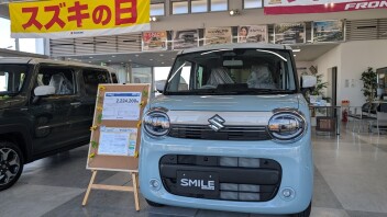ワゴンＲスマイル特別仕様車クリームコーデ展示しました！！