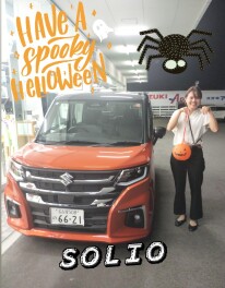 オレンジ色ソリオ！！！