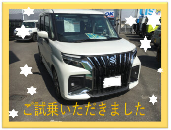 ソリオバンディットご試乗いただきましたー