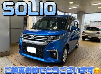 ソリオご納車☆