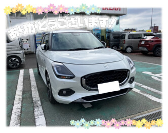 スイフトご納車です❢