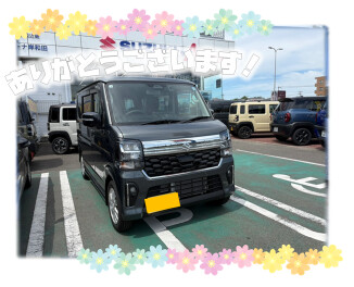 エブリイワゴンご納車です❢
