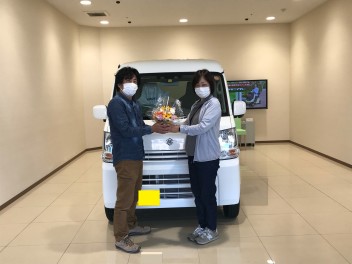 ご納車おめでとうございます！【エブリイ】