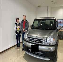 S様にクロスビーをご納車しました！